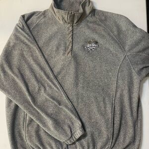 Vintage MLB 2002 All-Star Baseball Game Fleece Quarter Zip Pullover - LARGE